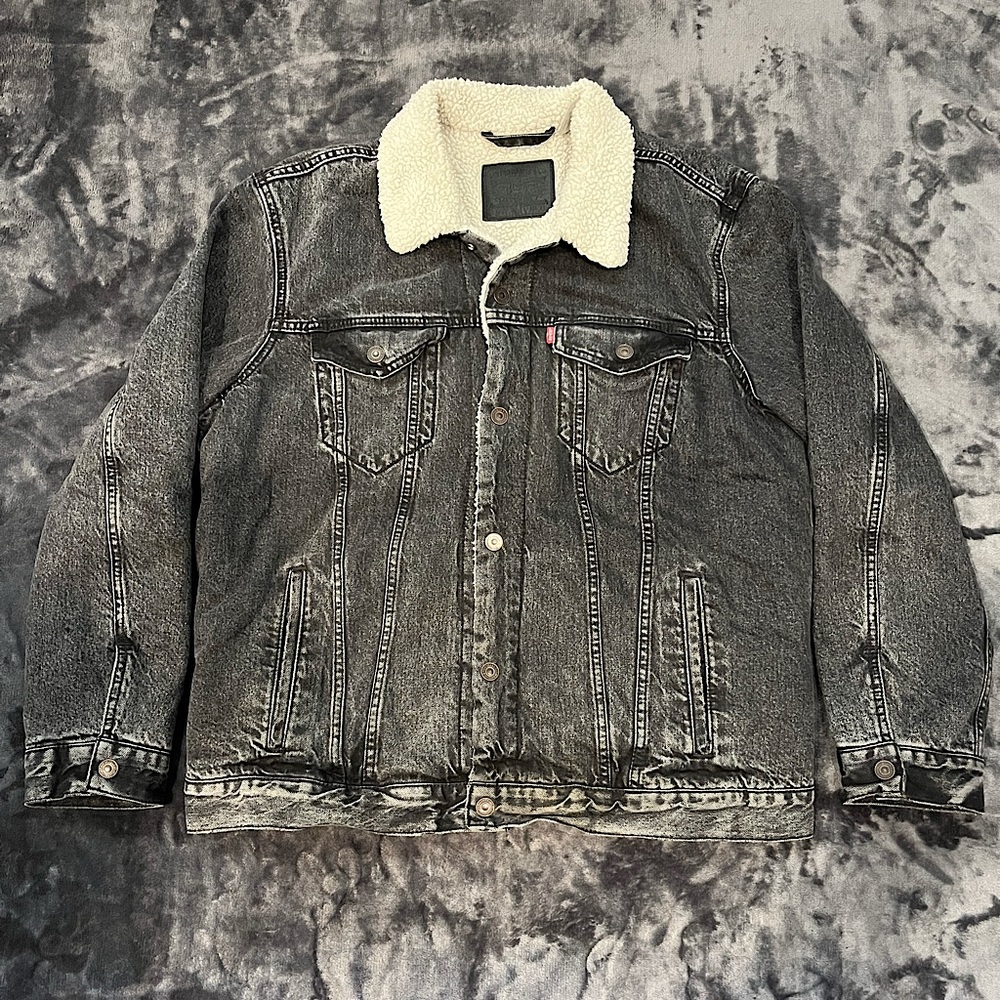 Levi’s Sherpa Denim Jacket - image 1